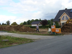8. September 2008: Spatenstich.
